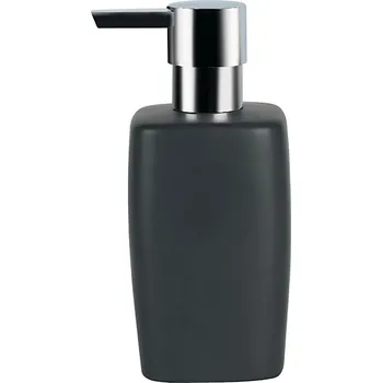 Dávkovač mýdla SPIRELLA Spirella dávkovač mýdla RETRO, černý, keramika, 300 ml, 10.08077