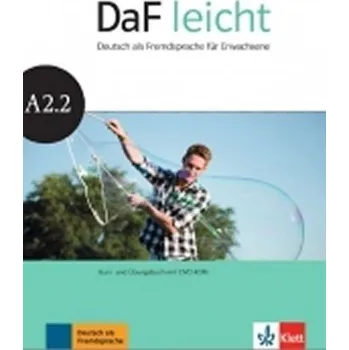 DaF leicht A2.2 – Kurs/Arbeitsbuch + DVD-Rom