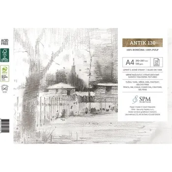 Grafický blok Antik 130 g/m2, A4