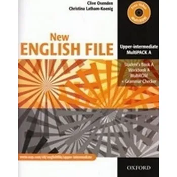 Anglický jazyk New English File Upper Intermediate Multipack A