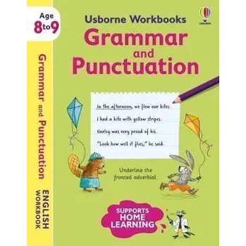 Anglický jazyk Usborne Workbooks Grammar and Punctuation 8-9