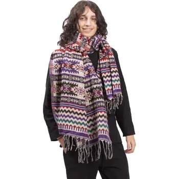 Šála Šála INDI aztek fialová I.