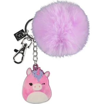 Peněženka Squishmallows Klíčenka Jednorožec Lola
