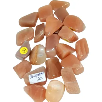 Přírodní kámen Tromlovaný sluneční kámen malý (Tanzánie)