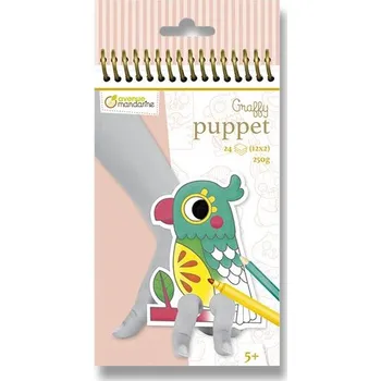 Dětské zboží Omalovánky Avenue Mandarine Graffy Puppet - Domácí zvířátka