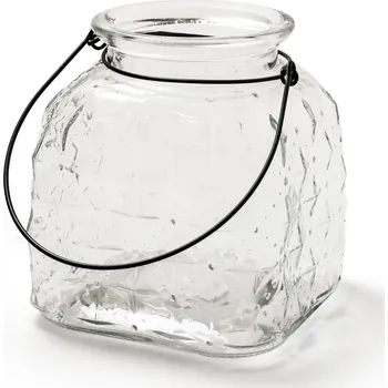 Váza Skleněná váza na zavěšení střední