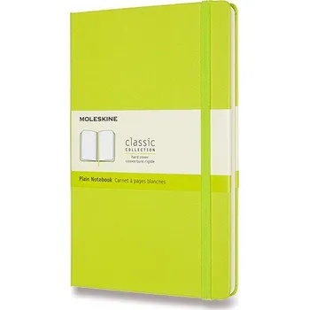 Dětské zboží Zápisník Moleskine - tvrdé desky, L, čistý - limetka
