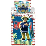 Jerry Fabrics Povlečení Požárník Sam Wake up 140/200, 70/90 Nové