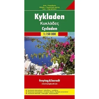 AK 0810 Kyklady 1:150 000 / automapa