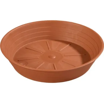 Podmiska Podmiska pod květník PRIMAVERA plastová d16cm, terakota