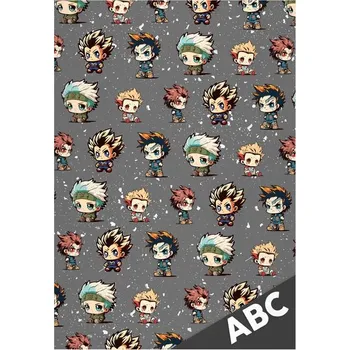 desky na sešit Desky na ABC MFP Anime Mascots