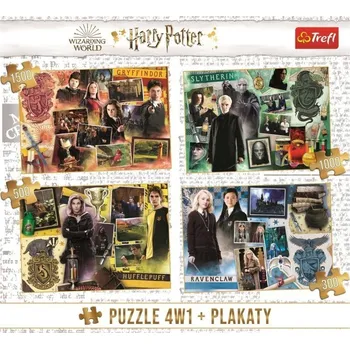 Dětské zboží Puzzle Harry Potter/4v1