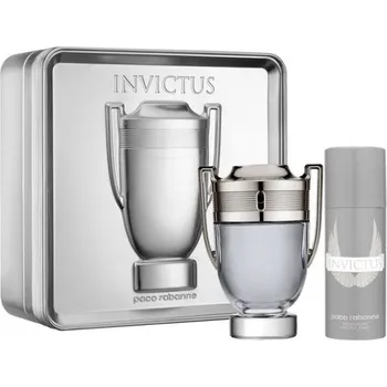 Parfém Paco Rabanne Invictus Dárková sada EDT 100 ml a deospray Invictus 150 ml