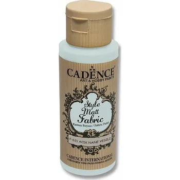 Textilní barva Cadence Style Matt Fabric - světlá mátová / 50 ml