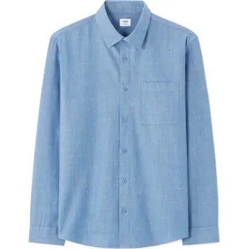 Pánská košile Celio Košile Nachambr - Pánské Celio světle modrá 3559009