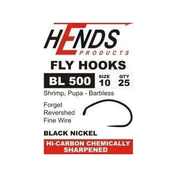 Rybářský háček Háčky bez protihrotu Hends BL 500 25ks 08