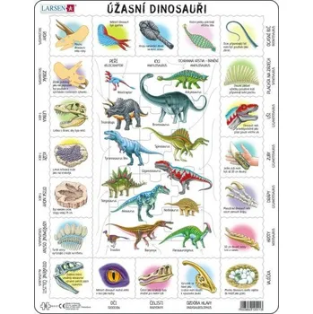 Puzzle Puzzle MAXI - Fascinující svět dinosaurů/35 dílků