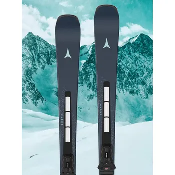 Sjezdové lyže Dámské lyže Atomic Cloud Q14 RVSK S + vázání Atomic MI 12 GW