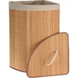 EXCELLENT HOUSEWARE Koš na prádlo rohový bambus 35 x 35 x 60 cm KO-HX9100550