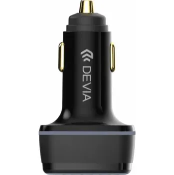 Deví nabíječka do auta Extreme Speed Series 115W USB+2C Fast Car Charger - Black