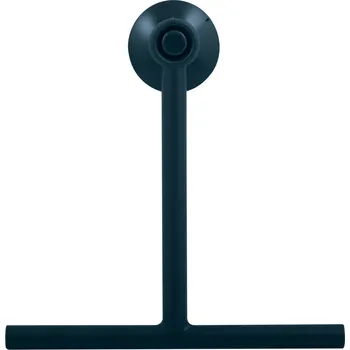 Stěrka na okno SPIRELLA Spirella sprchová stěrka s přísavkou TIM, tmavě modrá, plast, 22 cm, 10.20515