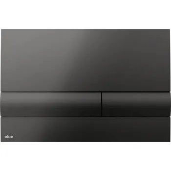 ALCADRAIN Alca Basic 17 ovládací tlačítko pro WC moduly, černá lesk, M1718 M1718