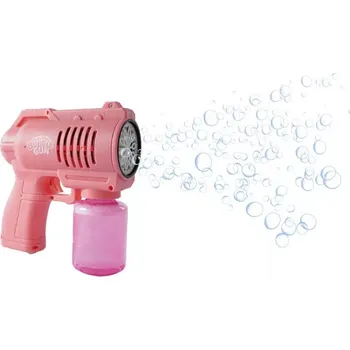 Dětská zbraň Bublifuková pistole se zvukem – růžová