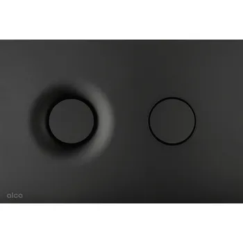 ALCADRAIN Alca Dot.Dot. ovládací tlačítko pro WC moduly, černá mat, M1978 M1978