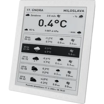 Dioda SVERIO PaperBoard černobílý 5.83" GDEW0583T8 s bílým rámečkem