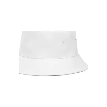 Oblečení a móda Klobouk Calvin Klein Monologo Embroidery Bucket Hat LV04G5020G Bílá OS