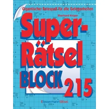 Superrätselblock 215 (Eberhard Krüger)(Brožovaná)