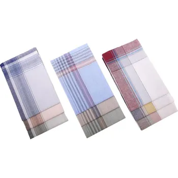 Etex M28 pánské kapesníky světlé 6 ks mix barev