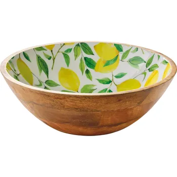 Zassenhaus LEMON Mísa na potraviny Ø 35 cm/12 cm mangové dřevo