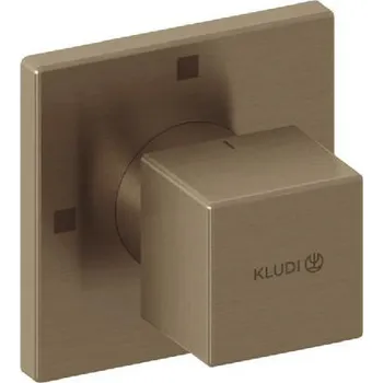 Vodovodní baterie Kludi Decus - Ventil pod omítku, pro 3 spotřebiče, kartáčovaný bronz 54846N175