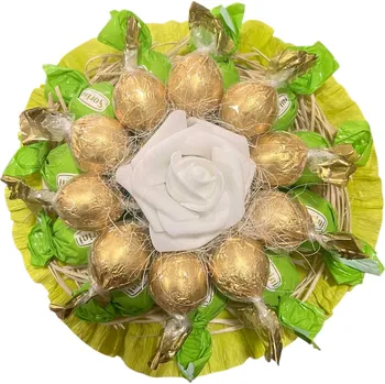 Piknikový koš DANNY MADE Kytice z bonbónů K34