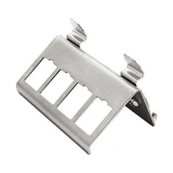 ROLINE Držák pro 4x keystone na DIN lištu, kovový - 21.13.1316