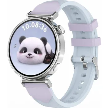 Ostatní příslušenství k chytrým hodinkám eses Silikonový sportovní řemínek pro Huawei Watch GT 5 41mm a GT 6 41mm - Modro šedý, 18 mm