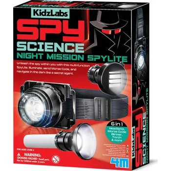 Dětská vědecká sada 4M KidzLabs Spy Noční mise