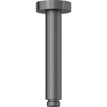 Tyč na sprchový závěs Kludi A-Qa - Sprchové rameno stropní, 15 cm, broušený Gunmetal 66515N2-00
