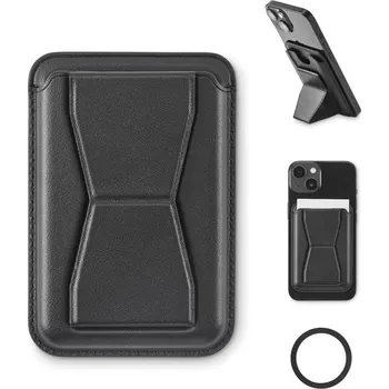 Pouzdro na mobilní telefon Magnetické PU pouzdro na karty - MO2654-03