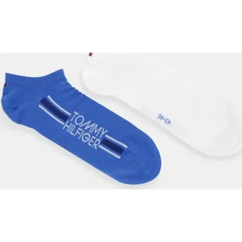 Ponožky Tommy Hilfiger 2-pack 701238498 modrá 55X, vel. 43/46