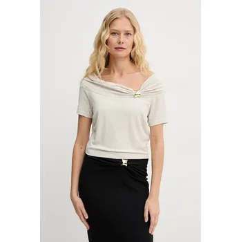 Dámská halenka Guess halenka dámská z modalu BRIGITTE W6GP12.K2935 béžová 80X, vel. L