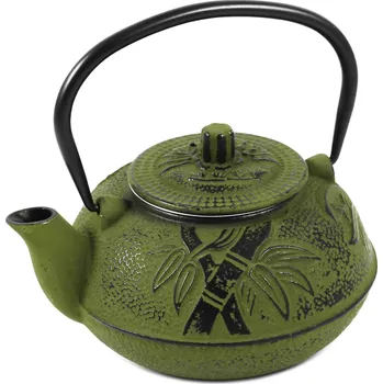 Konvice na čaj Perfect Home 14169 Litinový čajník se sítkem, 600ml, zelený