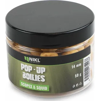 Nikl Plovoucí Boilies Scopex & Squid Hmotnost: 50g, Průměr: 16mm