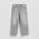 Reserved - Džíny baggy se sepraným efektem - světle šedá - YV149-09J - YV149-09J-28