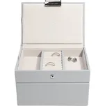 Stackers, Krabička na šperky Stackers dvojitá mini kamenná šeď - Formadore