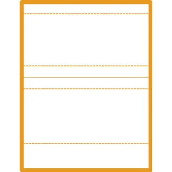 Speciální papír 35 00218 - Print Etiketa A4, 210 mm x 148 mm, 1 etiketa na archu - Balení 100 ks