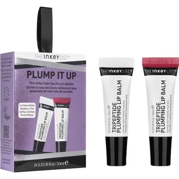 Péče o rty The-INKEY-List Rty PeceZvětšete ji Tripeptidový vypínací balzám na rty - originál 10 ml + morušový odstín 10 ml (50&nbsp;800,00 Kč / 1 l)