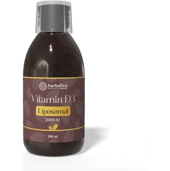 Lipozomální vitamín D3 2000 IU – 200 ml – Herbatica