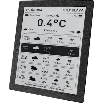 Dioda SVERIO PaperBoard černobílý 5.83" GDEW0583T8 s černým rámečkem